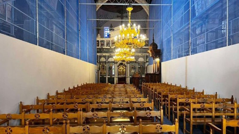 ΧΑΛΚΙΔΑ: Λειτουργεί αν και ημιτελής η Αγία Παρασκευή τα Χριστούγεννα με δύο Αρχιερείς