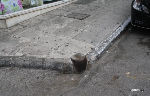 Ύπουλη γωνία στην Κριεζώτου