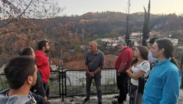 Που πήγε και τι έκανε στη Βόρειο Εύβοια ο Γιάννης Βαρουφάκης