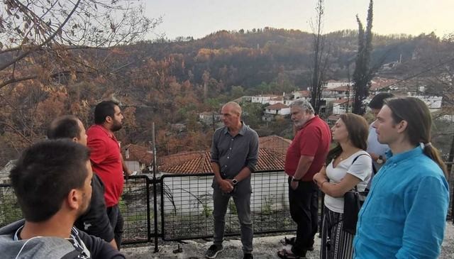 Που πήγε και τι έκανε στη Βόρειο Εύβοια ο Γιάννης Βαρουφάκης