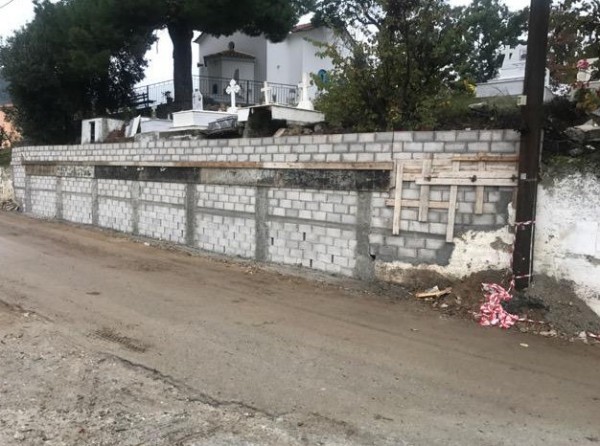 ΔΗΜΟΣ ΙΣΤΙΑΙΑΣ-ΑΙΔΗΨΟΥ: Αποκαταστάθηκε η ζημιά στο νεκροταφείο της Καστανιώτισσας