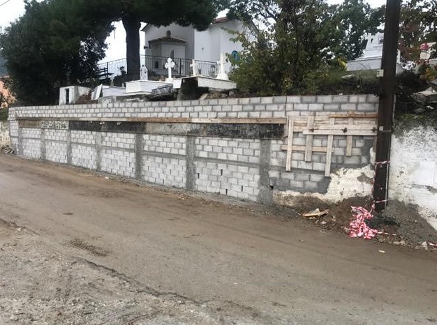 ΔΗΜΟΣ ΙΣΤΙΑΙΑΣ-ΑΙΔΗΨΟΥ: Αποκαταστάθηκε η ζημιά στο νεκροταφείο της Καστανιώτισσας