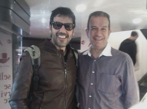 Έπιασε κουβέντα με ηθοποιό από το σήριαλ Μπρούσκο