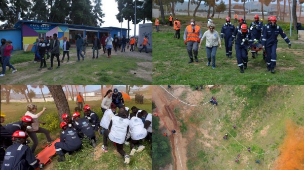ΡΙΤΣΩΝΑ ΧΑΛΚΙΔΑΣ: Εκκενώθηκε λόγω φωτιάς  η Δομή Προσωρινής Φιλοξενίας Προσφύγων