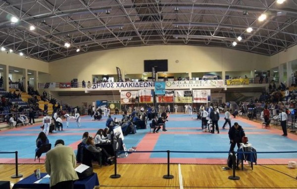ΧΑΛΚΙΔΑ: Αγώνες ταεκβοντό στο Κλειστό της Κανήθου