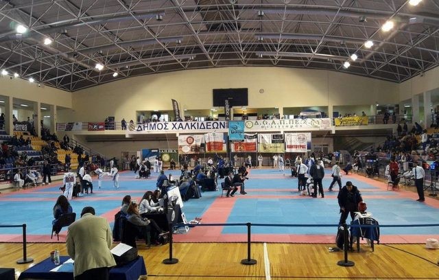 ΧΑΛΚΙΔΑ: Αγώνες ταεκβοντό στο Κλειστό της Κανήθου