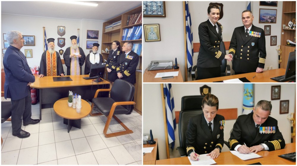 Αλλαγή σκυτάλης στο Λιμεναρχείο Αιδηψού