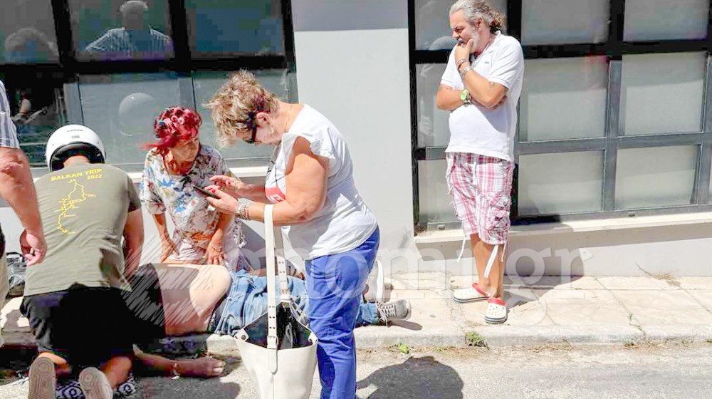 ΧΑΛΚΙΔΑ: Μεσήλικας σωριάστηκε στο έδαφος και δεν συνερχόταν (VIDEO)