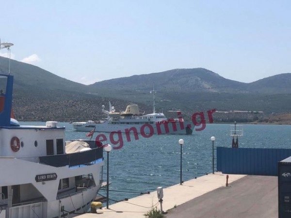 CHRISTINA O ΧΑΛΚΙΔΑ: Η ιστορική θαλαμηγός του Ωνάση έδεσε στο λιμάνι