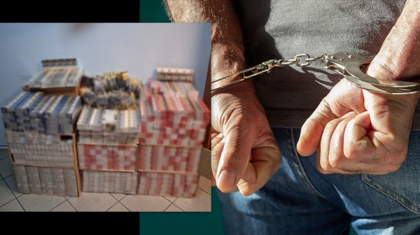 ΧΑΛΚΙΔΑ: Έκρυβε λαθραία τσιγάρα και καπνό σε αποθήκη
