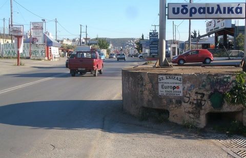 Παλιό πολυβολείο στο δρόμο Χαλκίδας-Αρτάκης