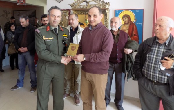 Χαλκιδέος ελικοπτεράς ο διοικητής της 1ης Ταξιαρχίας Αεροπορίας Στρατού