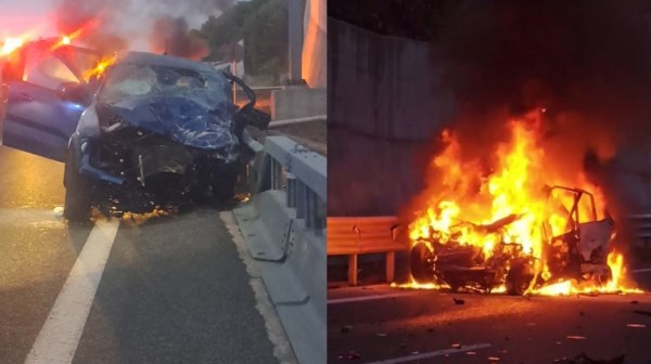 Φρικτό τροχαίο με δυο νεκρούς: 70χρονη οδηγούσε στο αντίθετο ρεύμα (VIDEO)