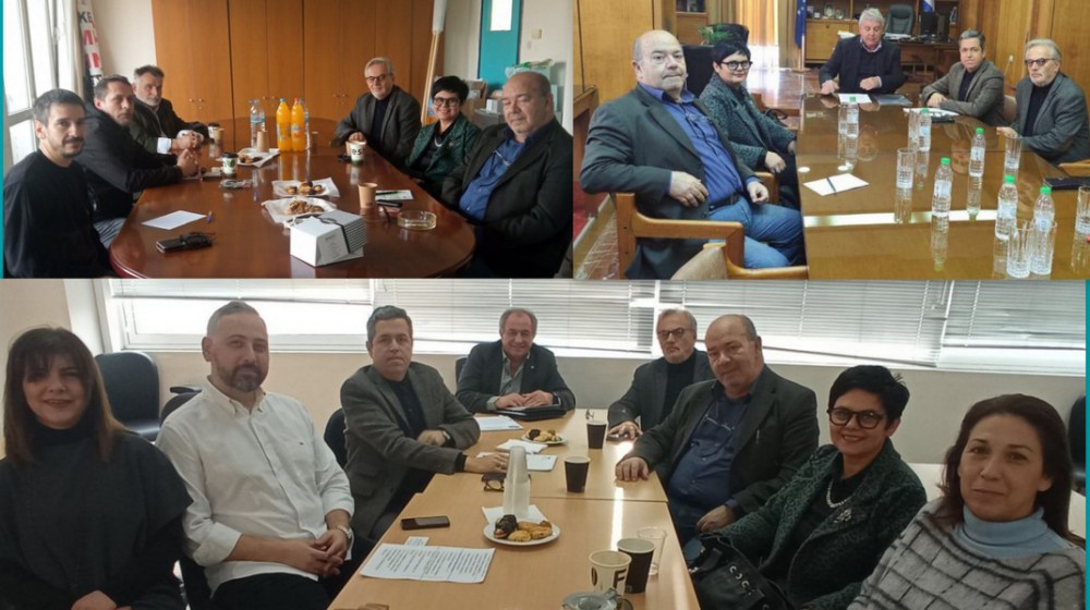 Κλιμάκιο του ΣΥΡΙΖΑ συναντήθηκε με εκπροσώπους φορέων της Εύβοιας