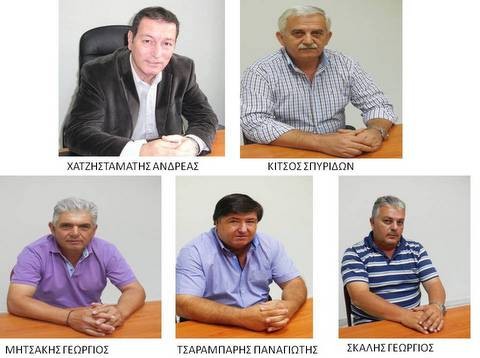 Οι πέντε νέοι Αντιδήμαρχοι του Δήμου Θηβαίων