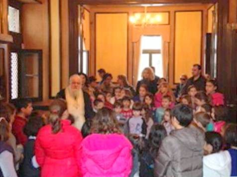 Αγιασμός στο Λύκειο Ελληνίδων Χαλκίδας