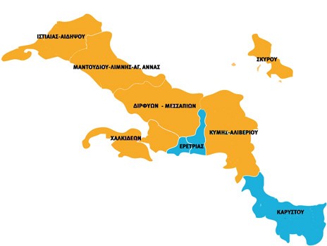 Δείτε ποιοι δήμοι της Ελλάδας χωρίζονται
