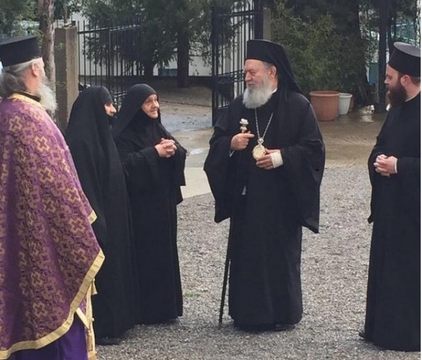 Στο μοναστήρι του Πάλιουρα ο Μητροπολίτης κ. Χρυσόστομος
