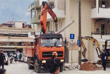ΨΑΧΝΑ: Χειριστής γερανού έπαθε ηλεκτροπληξία