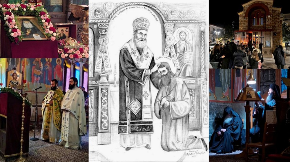 ΧΑΛΚΙΔΑ: Επέτειος χειροτονίας του Οσίου Ιακώβου μεγάλη συμμετοχή πιστών στην Αγία Βαρβάρα