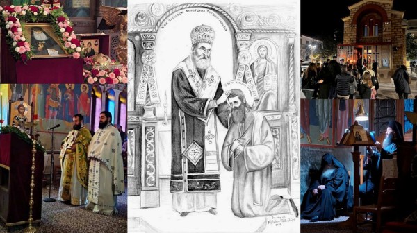 ΧΑΛΚΙΔΑ: Επέτειος χειροτονίας του Οσίου Ιακώβου μεγάλη συμμετοχή πιστών στην Αγία Βαρβάρα