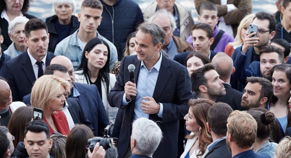 Τι είπε ο Μητσοτάκης στην ομιλία του στην παραλία Χαλκίδας (video)