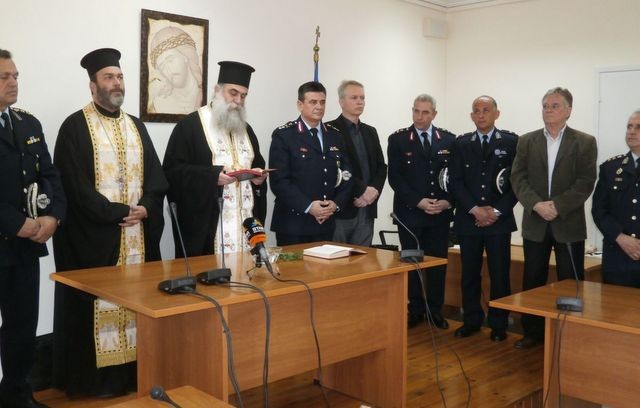 Πρεμιέρα με αγιασμό για τον Τοπικό Αστυνόμο σε Αυλίδα και Βασιλικό