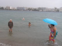 H πίτα ήταν αδιάβροχη