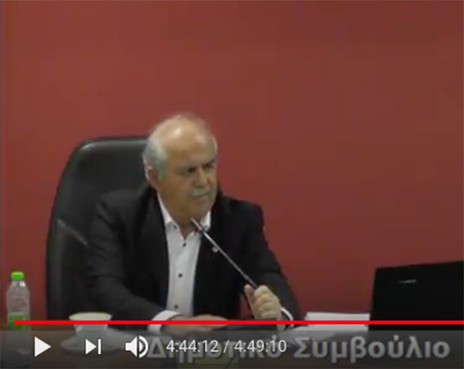 ΑΠΟΛΟΓΙΣΜΟΣ ΠΑΓΩΝΗ: Φινάλε με χυδαία βρισιά του δημάρχου (VIDEO)