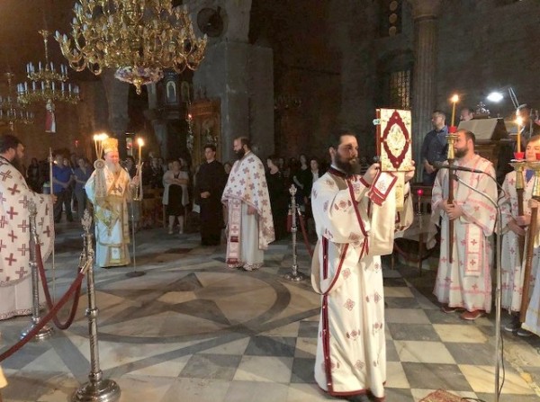 Ο Μητροπολίτης στην Αγρυπνία ενόψει της γιορτής του Οσίου Ιωάννη Ρώσου