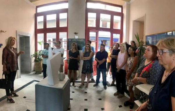 Τρίτη συνάντηση της Έλενας Βάκα με εργαζομένους του Δήμου Χαλκιδέων