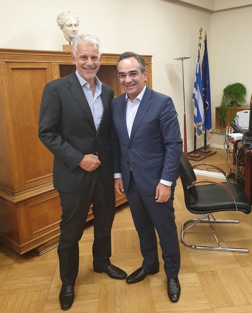 Στον υφυπουργό Υγείας για το νέο Νοσοκομείο Χαλκίδας ο Σπύρος Πνευματικός