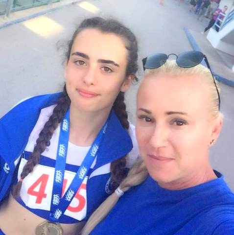 Η Χαλκιδέα προπονήτρια Βενετία Χατζηϊωάννου οδήγησε την Κωνσταντίνα Μπερτσίμα στην κορυφή