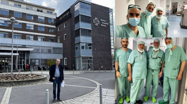 Πασχαλινή εκπαίδευση στη Γερμανία για τον χειρουργό Βαγγέλη Φαλίδα