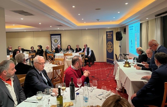 ΧΑΛΚΙΔΑ: Συνεστίαση του Ροταριανού Ομίλου και αδελφοποίηση με Όμιλο της Ιταλίας