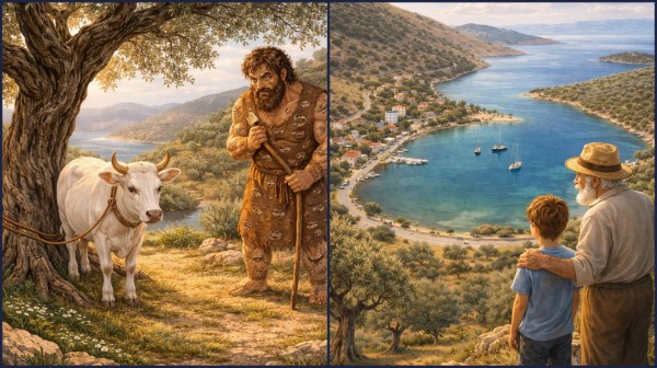 ΕΥΒΟΙΑ: Ο μύθος της Ιούς ζωντανεύει στο Πόρτο Μπούφαλο μέσα από νέο βιβλίο του Βασίλη Κάργα