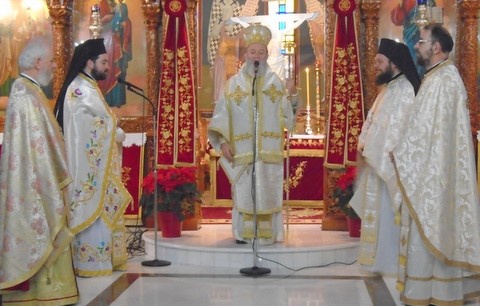 Τίμησαν την μνήμη Χαλκιδέου Αγίου στις 31 Δεκεμβρίου