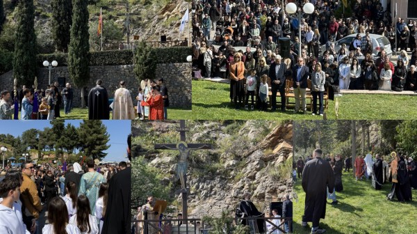 ΧΑΛΚΙΔΑ- ΜΠΑΤΑΡΙΑΣ: Πλήθος πιστών στην Αποκαθήλωση και την αναπαράσταση του Θείου Δράματος