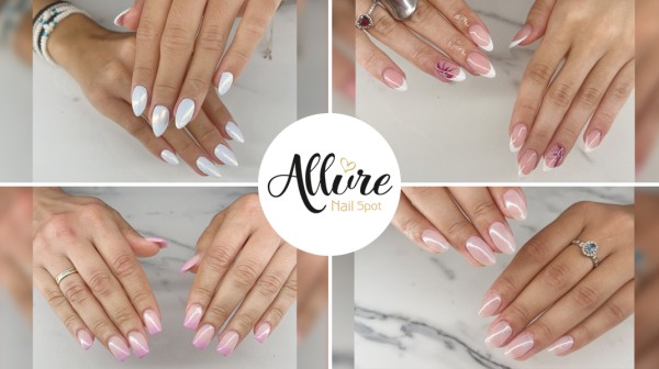 ALLURE NAIL SPOT ΧΑΛΚΙΔΑ: Το 2026 θέλει ...μαργαριτάρια στο νυφικό μανικιούρ