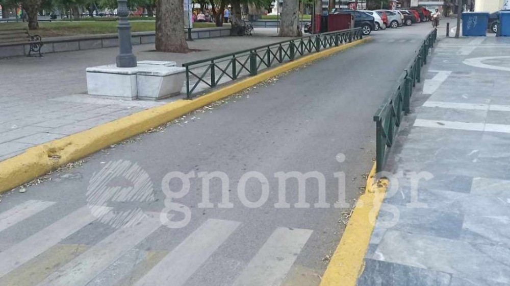 Κλειστή η οδός Κακαρά - Καραμουρτζούνη στο ύψος του ναού Αγίου Νικολάου