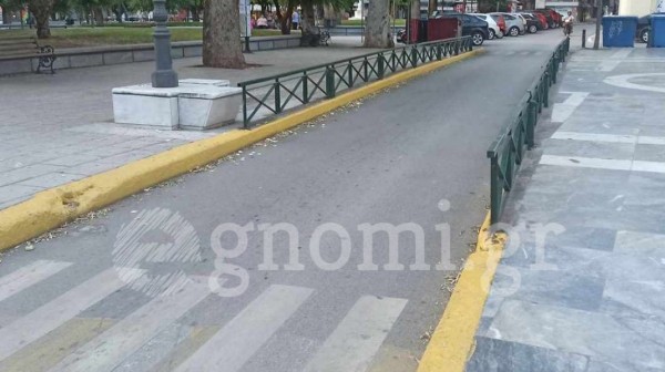 Κλειστή η οδός Κακαρά - Καραμουρτζούνη στο ύψος του ναού Αγίου Νικολάου