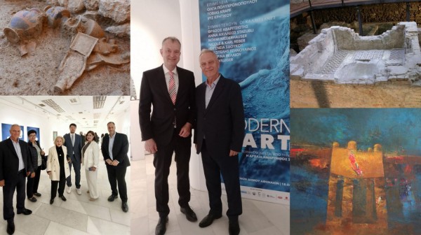 Η Αρχαία Αμάρυνθος στο επίκεντρο της σύγχρονης τέχνης