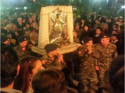 Με λαμπρότητα πανηγύρισε ο ιερός ναός Παμμεγίστων Ταξιαρχών