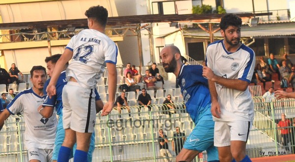 ΑΟ ΧΑΛΚΙΣ-ΣΤΑΥΡΟΣ 2-2: Χάθηκε η ευκαιρία από του Ρεπετσά την εμπειρία