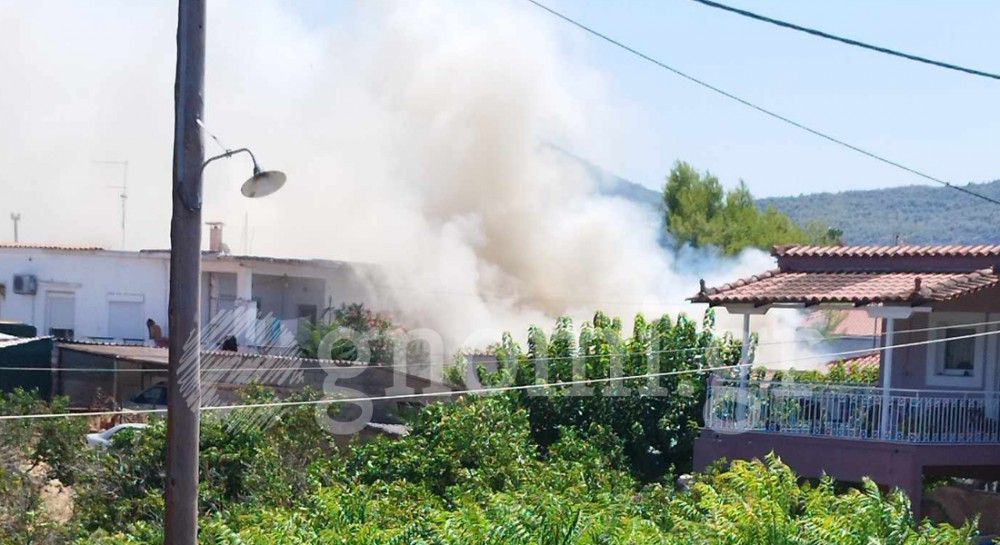 ΔΡΟΣΙΑ ΧΑΛΚΙΔΑΣ: Φωτιά σε μονοκατοικία το μεσημέρι της Παρασκευής