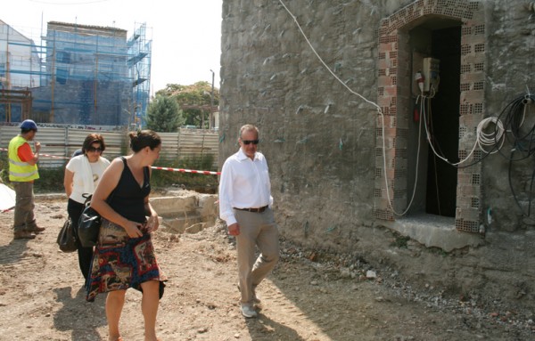 Ο Δήμαρχος επιθεώρησε τρία πολιτιστικά έργα