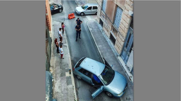 ΧΑΛΚΙΔΑ: Τροχαίο ατύχημα στην οδό Βαρατάση το απόγευμα της Τετάρτης