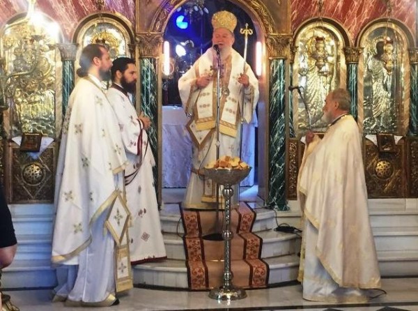 Ο Μητροπολίτης τέλεσε θεία λειτουργία στο πυρόπληκτο Κοντοδεσπότι