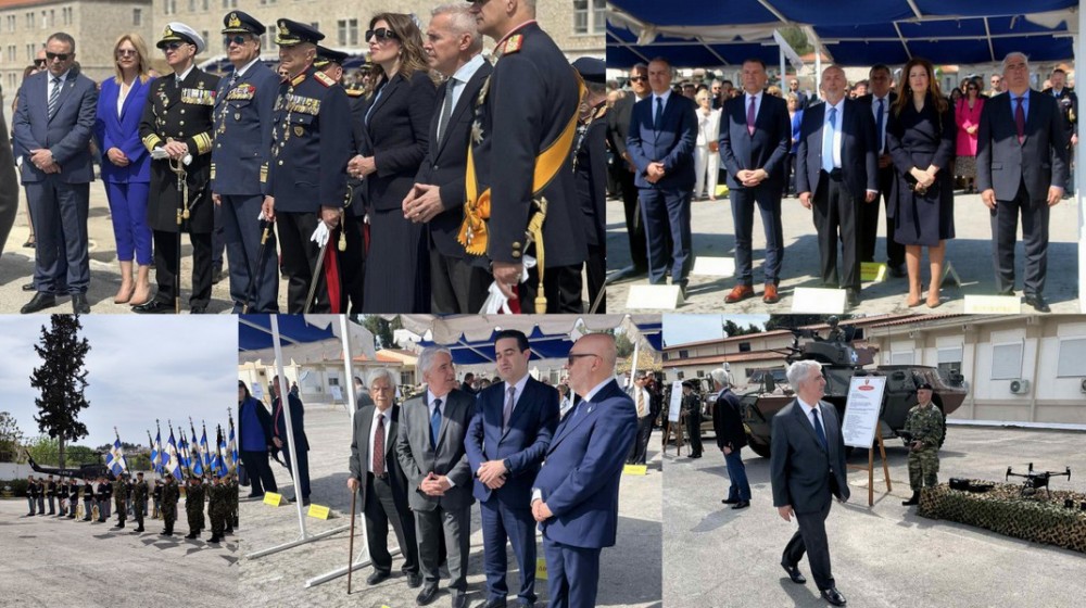 ΣΧΟΛΗ ΠΕΖΙΚΟΥ ΧΑΛΚΙΔΑ: Με επισημότητα και λιτότητα ο εορτασμός για τον Αγιο Γεώργιο
