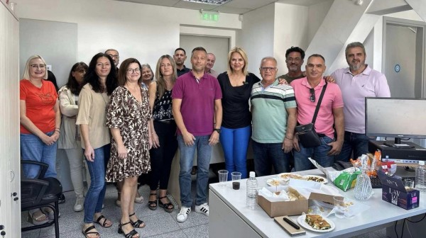 ΔΗΜΟΣ ΧΑΛΚΙΔΕΩΝ: Αποχώρησε με σύνταξη ο Διευθυντής Οικονομικής Υπηρεσίας Κώστας Λίγκρος